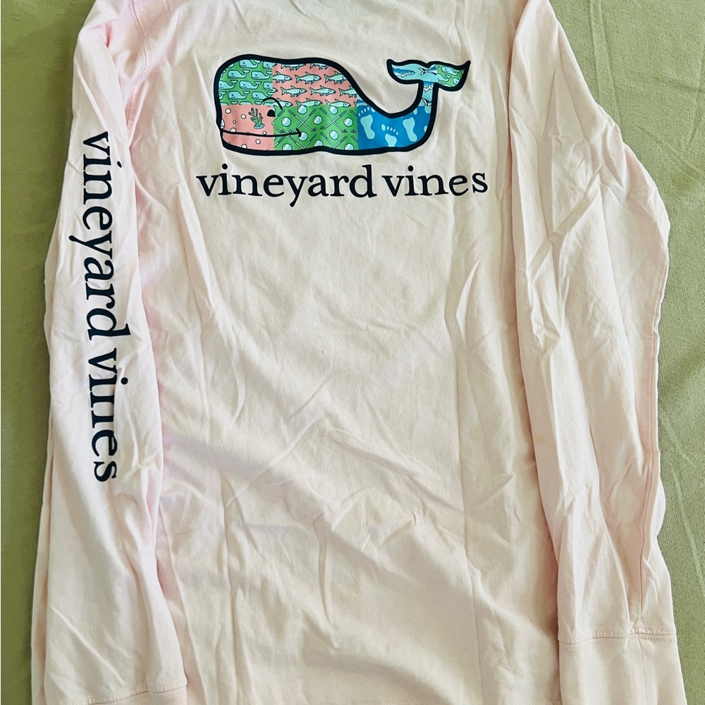 TWO Vineyard Vines Vintage Whale Long-Sleeve Tees